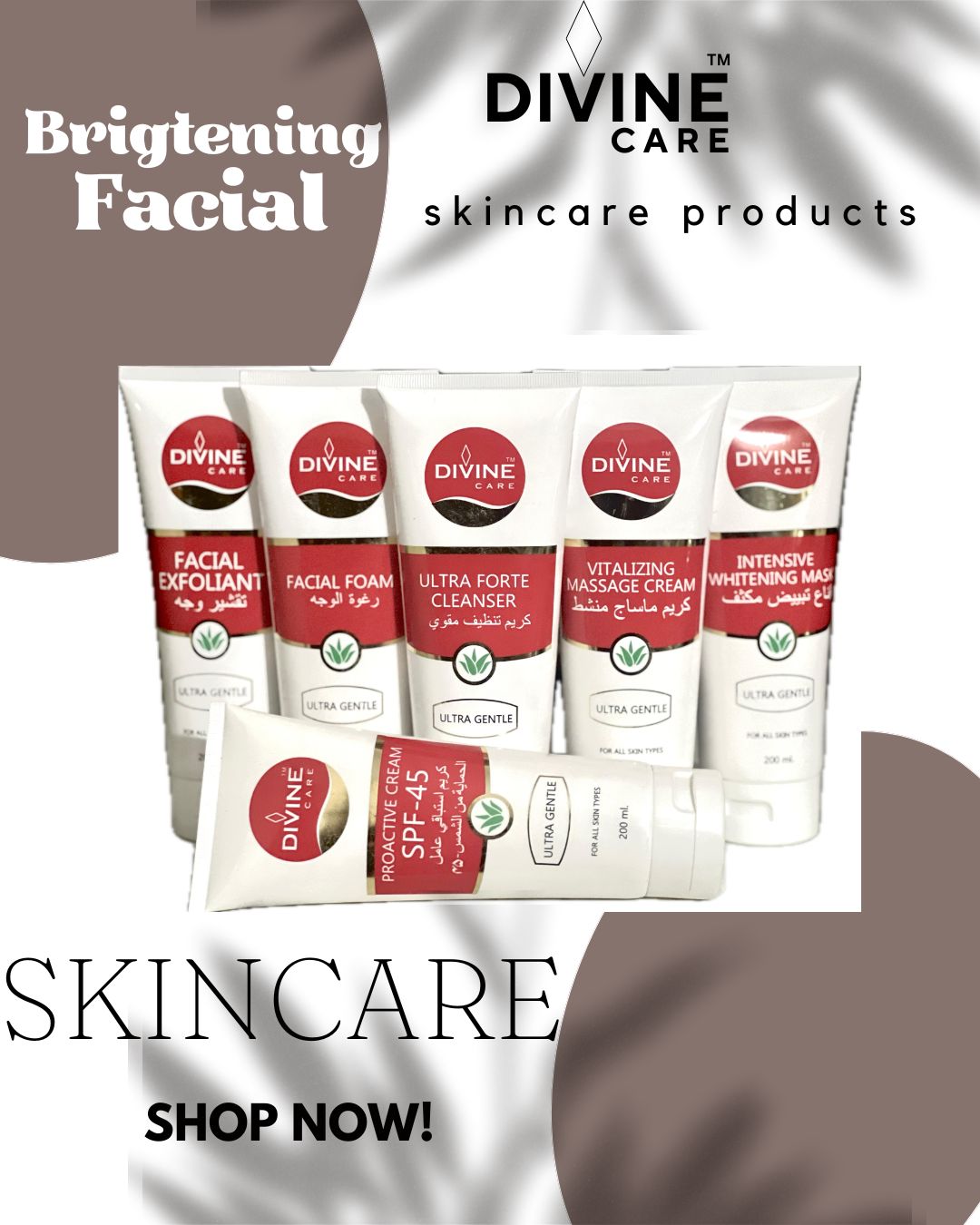 Divine Care Brightening Facial pack